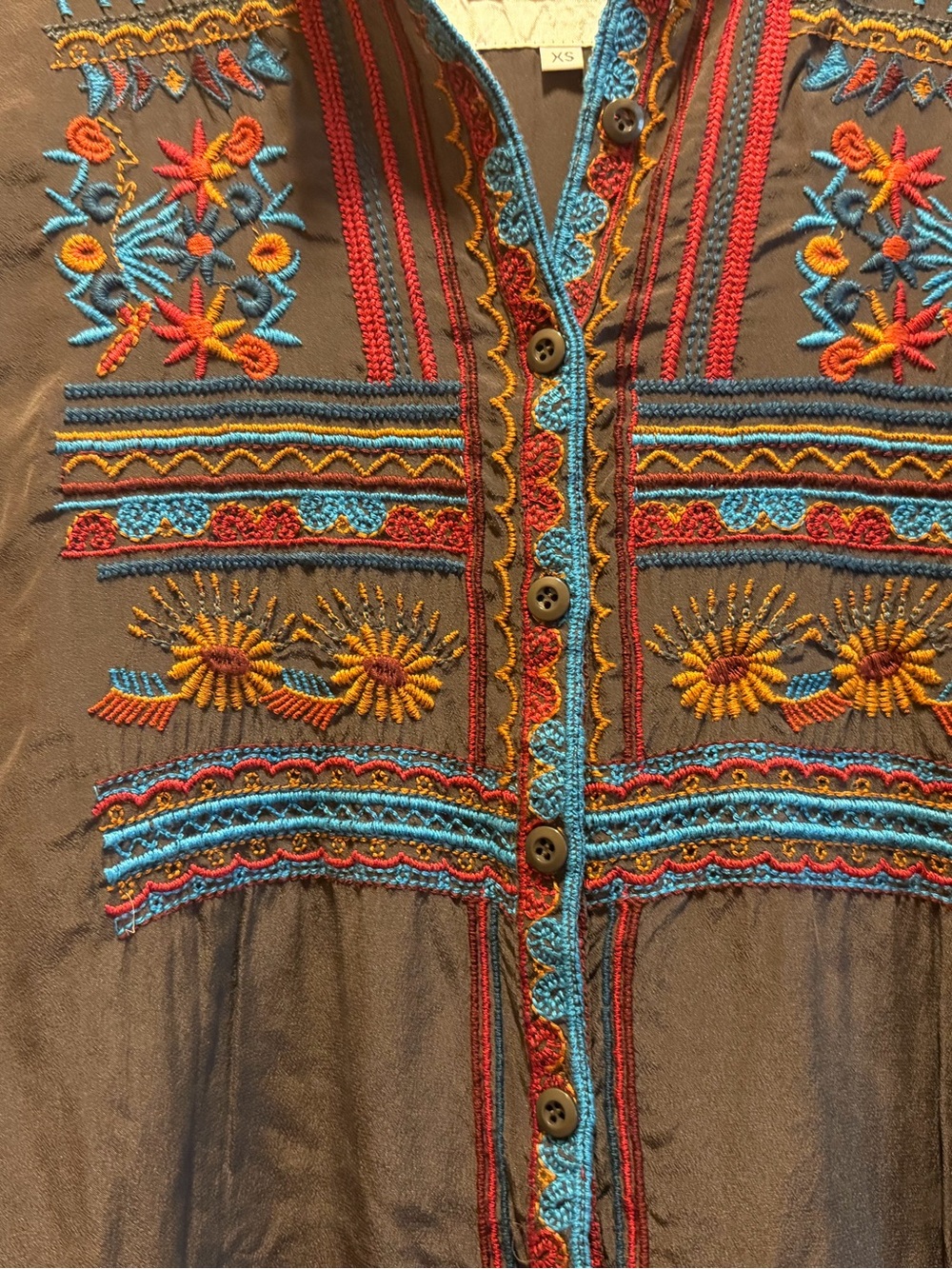 Johnny Was tunic - Picture 6 of 9